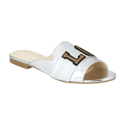buy silver sandals online