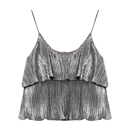 shop Twistin' The Night Away Metallic Crop Black Top online shop Twistin' The Night Away Metallic Crop Black Top online