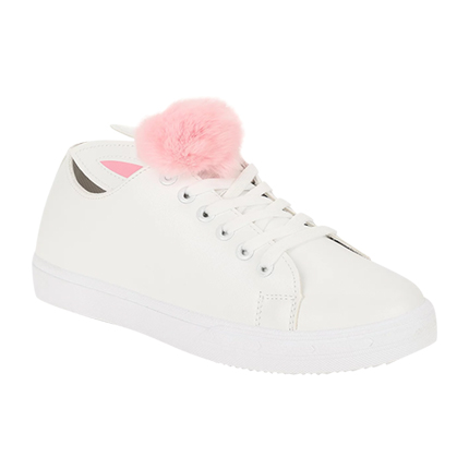 shop online Faux Fur Bunny White Casual Shoes shop online Faux Fur Bunny White Casual Shoes