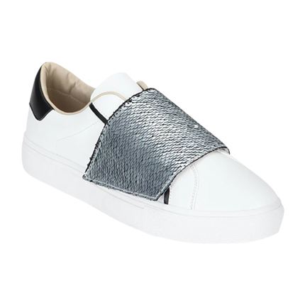 shop Glitterati White & Black Sneakers online shop Glitterati White & Black Sneakers online