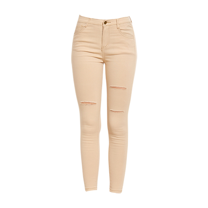 shop Khaki Ripped Skinny Jeans online shop Khaki Ripped Skinny Jeans online
