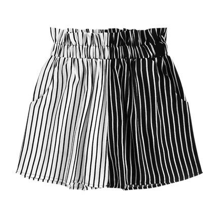 shop Two Tone Striped Shorts online shop Two Tone Striped Shorts online