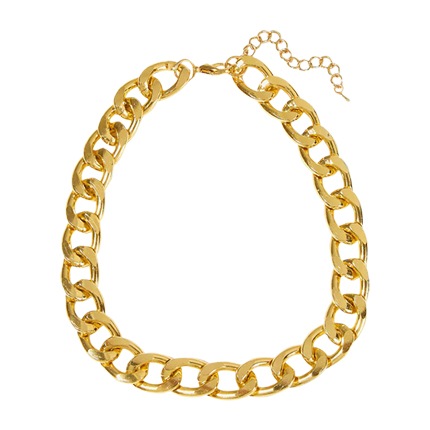 shop Crude Metal Chain Necklace online shop Crude Metal Chain Necklace online