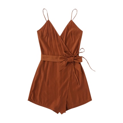 shop Tie Waist Cami Romper online shop Tie Waist Cami Romper online