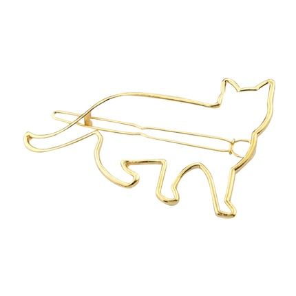 shop Gold Cat Shape Hairgrips online shop Gold Cat Shape Hairgrips online