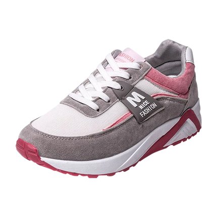 shop Net Surface Color Block Lace Up Sneakers online shop Net Surface Color Block Lace Up Sneakers online