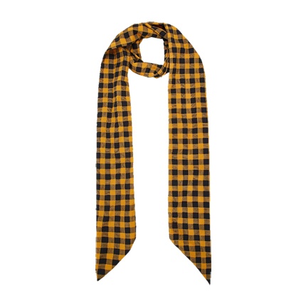 shop Gingham Skinny Scarf online shop Gingham Skinny Scarf online
