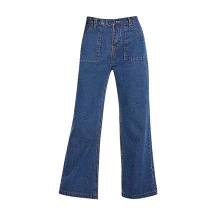 shop Dual Pocket Wide Leg Jeans online shop Dual Pocket Wide Leg Jeans online