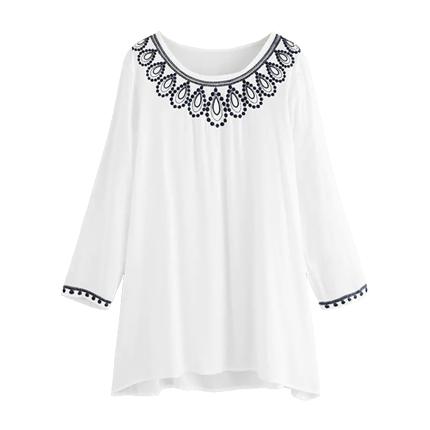 shop Floral Embroidery Dress online shop Floral Embroidery Dress online