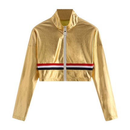 shop Drop Shoulder Striped Tape Jacket online shop Drop Shoulder Striped Tape Jacket online