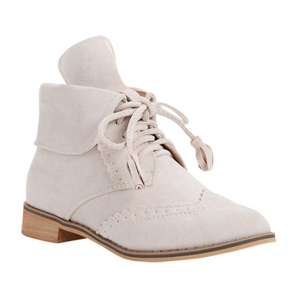 shop Chic Lace Up Wingtip Ankle Boots online shop Chic Lace Up Wingtip Ankle Boots online