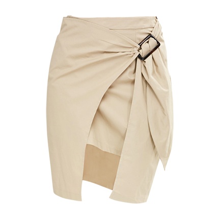shop Solid Color High Low Skirt online shop Solid Color High Low Skirt online