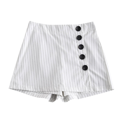shop online Buttoned Striped Skorts shop online Buttoned Striped Skorts