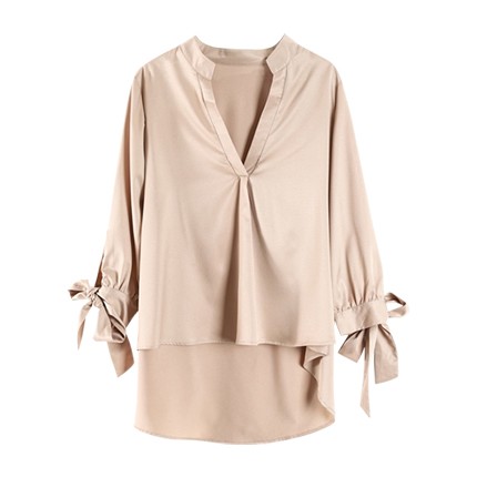 shop Tie Sleeve High Low Top online shop Tie Sleeve High Low Top online