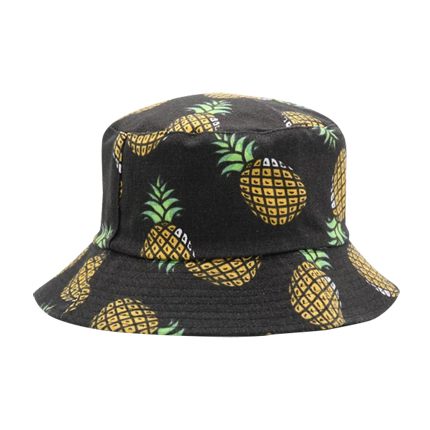 shop Casual Pineapple Design Bucket Hat online shop Casual Pineapple Design Bucket Hat online