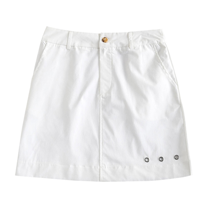 shop Solid Color Grommet Mini Skirt online shop Solid Color Grommet Mini Skirt online