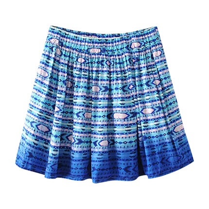 shop Printed Flounce Skirt online shop Printed Flounce Skirt online