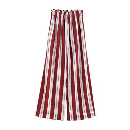 shop Stripe High Waist Wide Leg Pants online shop Stripe High Waist Wide Leg Pants online