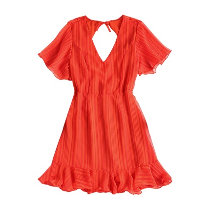 shop Ruffles Open Back Mini Dress online shop Ruffles Open Back Mini Dress online