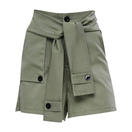 shop Self Tie Waist Pocket Shorts online shop Self Tie Waist Pocket Shorts online