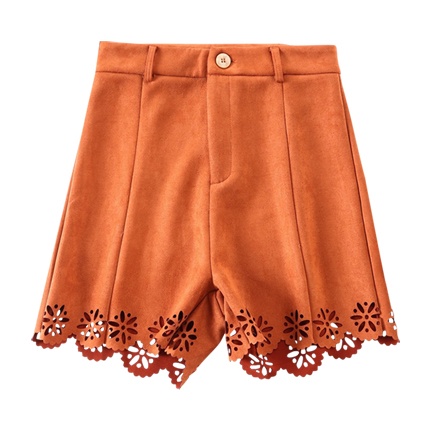 shop Laser Cut Faux Suede Shorts online shop Laser Cut Faux Suede Shorts online