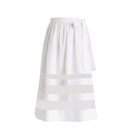 shop online CAMELLIAS TRANSPARENT STRIPE SKIRT shop online CAMELLIAS TRANSPARENT STRIPE SKIRT