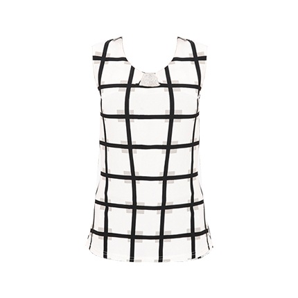 shop online White Checked Blouse shop online White Checked Blouse