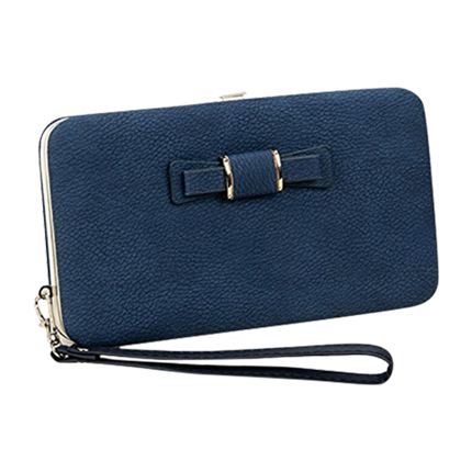 shop Okayji Women Girls Leather Bow Wallet Clutch online shop Okayji Women Girls Leather Bow Wallet Clutch online