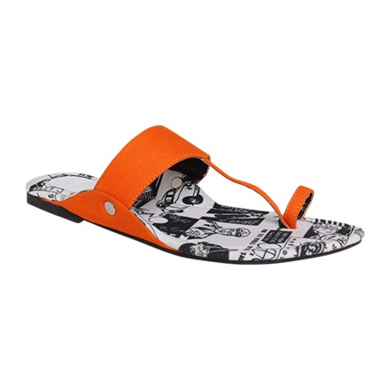 shop Lost & Found White And Red Color Retro Stylish Western Kolhapuri Footwear online shop Lost & Found White And Red Color Retro Stylish Western Kolhapuri Footwear online