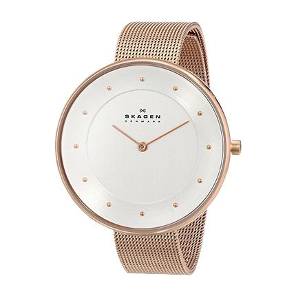 shop online Skagen Analog White Dial Unisex Watch - SKW2142 shop online Skagen Analog White Dial Unisex Watch - SKW2142