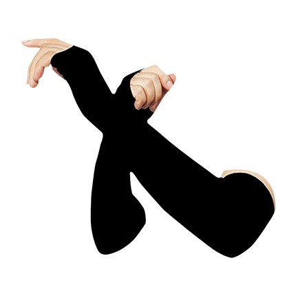 shop online RRC Black Sportwear Protection Arm Sleeves shop online RRC Black Sportwear Protection Arm Sleeves