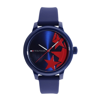 shop Tommy Hilfiger Women Blue & Red Analogue Watch online shop Tommy Hilfiger Women Blue & Red Analogue Watch online