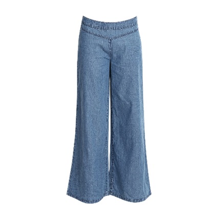shop online Blue Cistern Cropped Palazzos shop online Blue Cistern Cropped Palazzos
