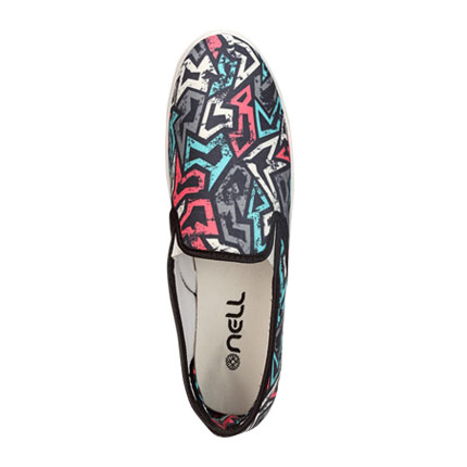 shop Nell Women Multicoloured Printed Casual Shoes online shop Nell Women Multicoloured Printed Casual Shoes online