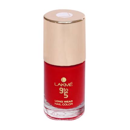 shop Lakme 9 to 5 Long Wear Red Boss Nail Polish online shop Lakme 9 to 5 Long Wear Red Boss Nail Polish online