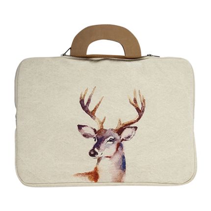 shop COTT N CURLS Unisex Off-White & Beige Printed Laptop Sleeve online shop COTT N CURLS Unisex Off-White & Beige Printed Laptop Sleeve online