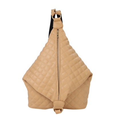 shop DressBerry Women Beige Quilted Backpack online shop DressBerry Women Beige Quilted Backpack online