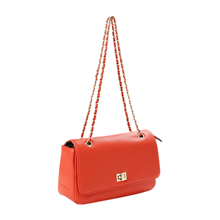 caprese red handbag