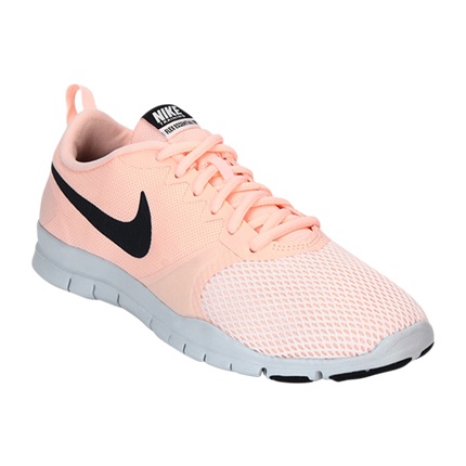 peach color nike shoes