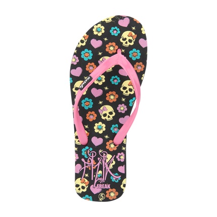 shop Cute Skull Black Flip Flops online shop Cute Skull Black Flip Flops online