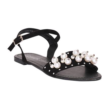 open toe flats online