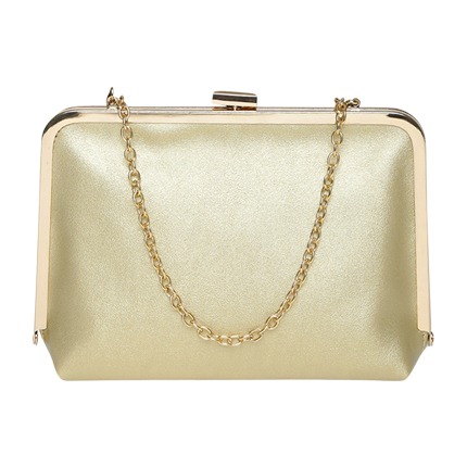 shop Muted Gold-Toned Clutch with Chain Strap online shop Muted Gold-Toned Clutch with Chain Strap online
