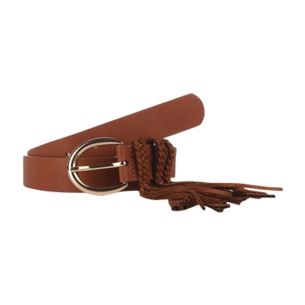 shop online Vero Moda Cognac Studded Belt shop online Vero Moda Cognac Studded Belt