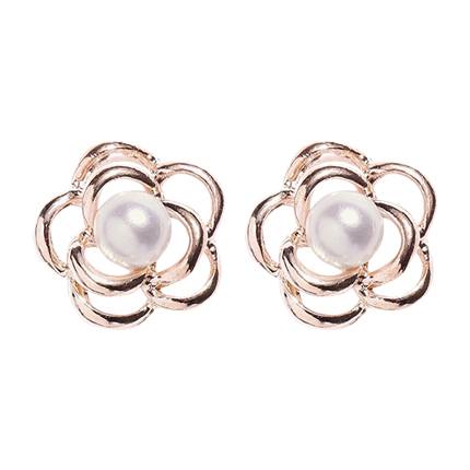 shop online Golden/White Alloy Studs shop online Golden/White Alloy Studs