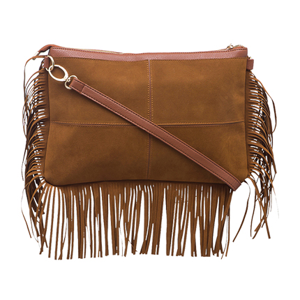 shop 20Dresses Brown Fringed Sling Bag online shop 20Dresses Brown Fringed Sling Bag online
