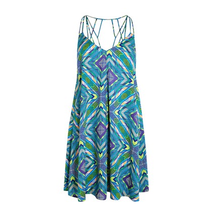 shop online Multicoloured Geo Print Skater Dress shop online Multicoloured Geo Print Skater Dress