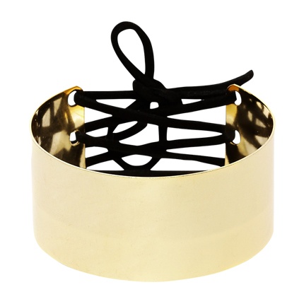 shop online ToniQ Gold-Toned Crosslinked Cuff Bracelet shop online ToniQ Gold-Toned Crosslinked Cuff Bracelet