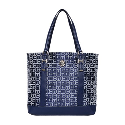 tommy hilfiger blue handbag