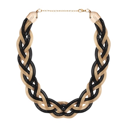 shop Multicolor Dreamy Braided Statement Necklace online shop Multicolor Dreamy Braided Statement Necklace online