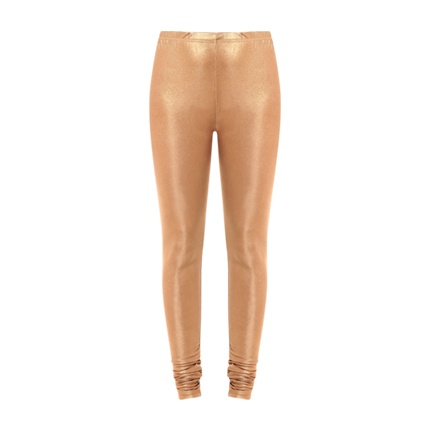 shop Ira Soleil Gold-Toned Shimmery Leggings online shop Ira Soleil Gold-Toned Shimmery Leggings online